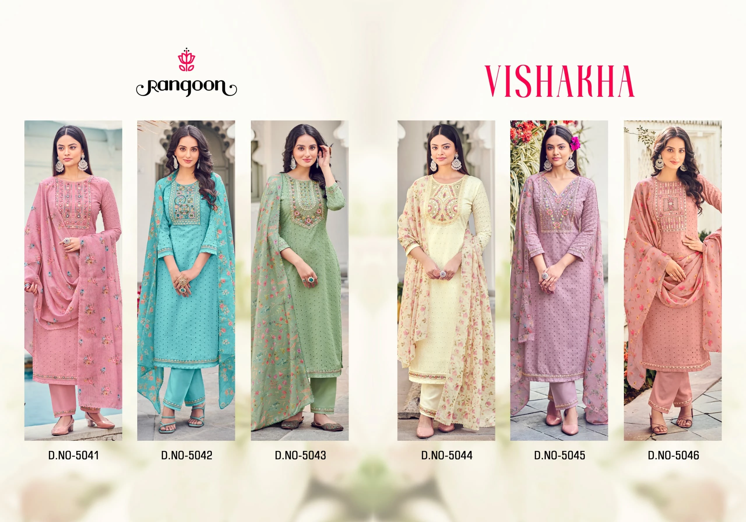 Rangoon Vishakha Pure Cotton Wholesale Readymade Salwar Suit Catalog — Wholesale Salwar Suits, Rangoon wholesale from Surat — Photo 7